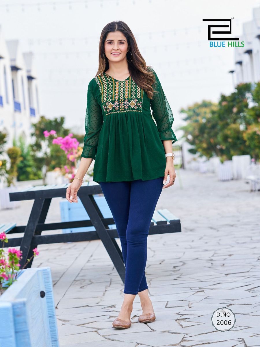 BLUE-HILLS-SOFIA-GEORGETTE-EMBROIDERY-SHORT-TOPS-MANUFACTURER-SURAT-5