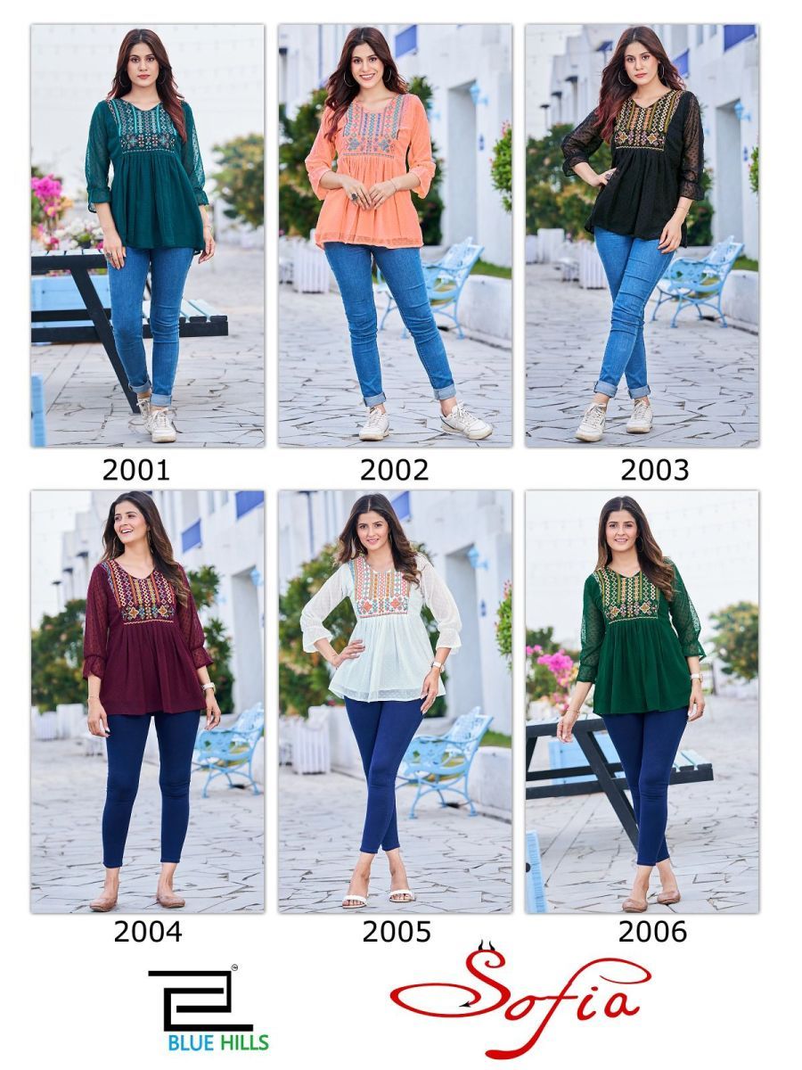 BLUE-HILLS-SOFIA-GEORGETTE-EMBROIDERY-SHORT-TOPS-MANUFACTURER-SURAT-8