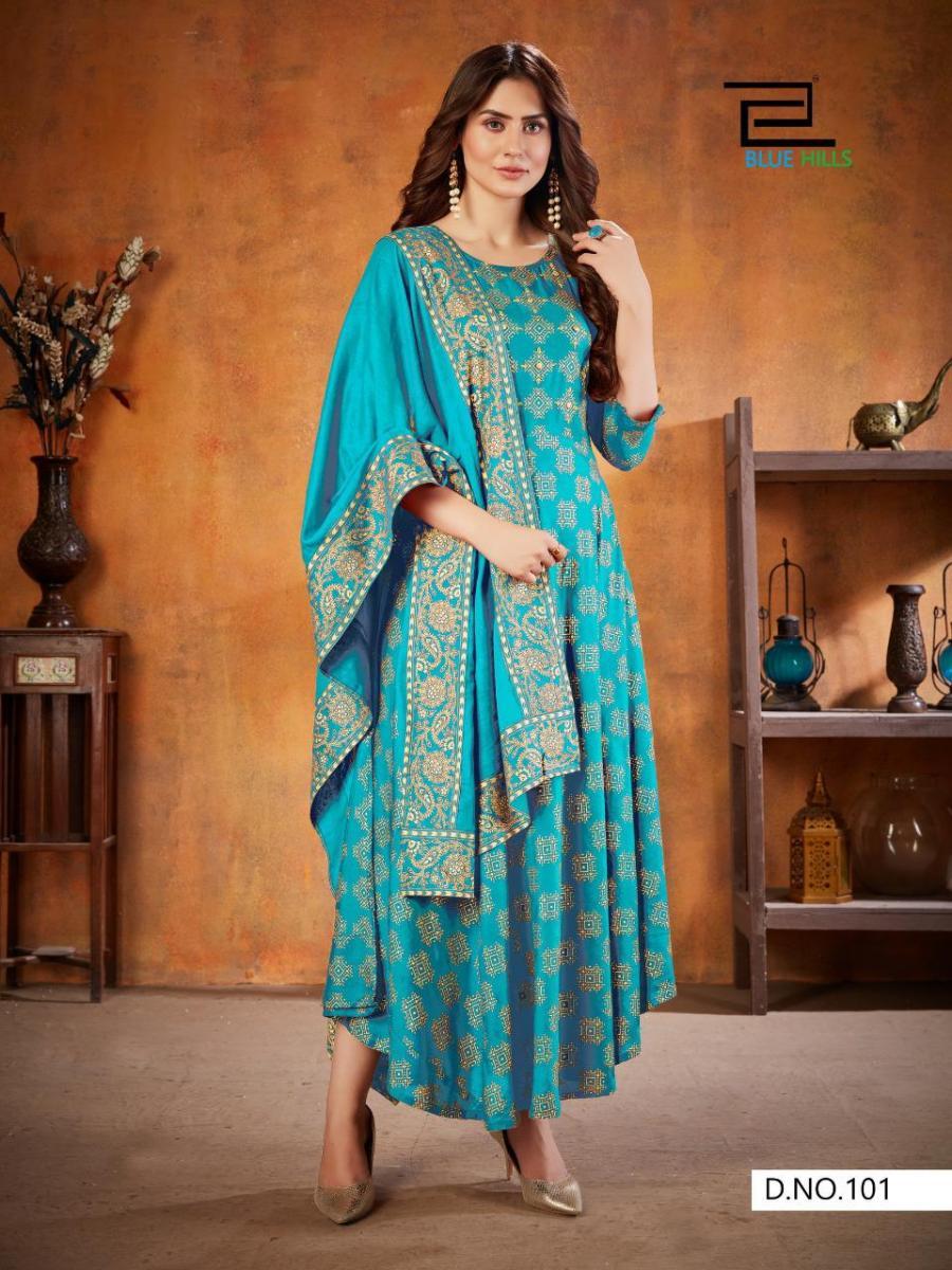 BLUE-HILLS-SOUL-MATE-VOL-3-HAND-WORK-KURTIS-WITH-DUPATTA-2