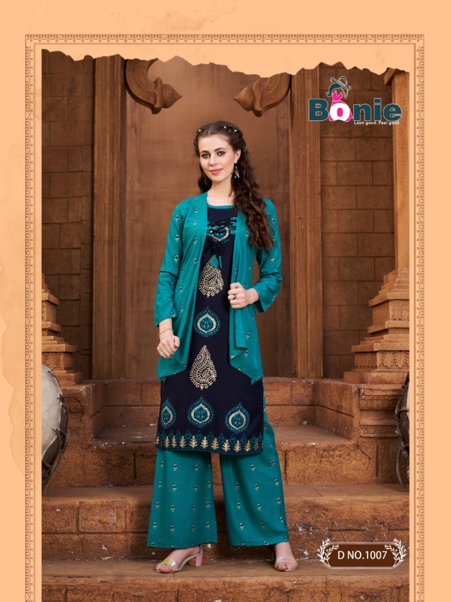 BONIE-MIRROR-VOL-3-RAYON-KURTI-WITH-PLAZZO-AND-DUPATTA-SET-WHOLESALER-12