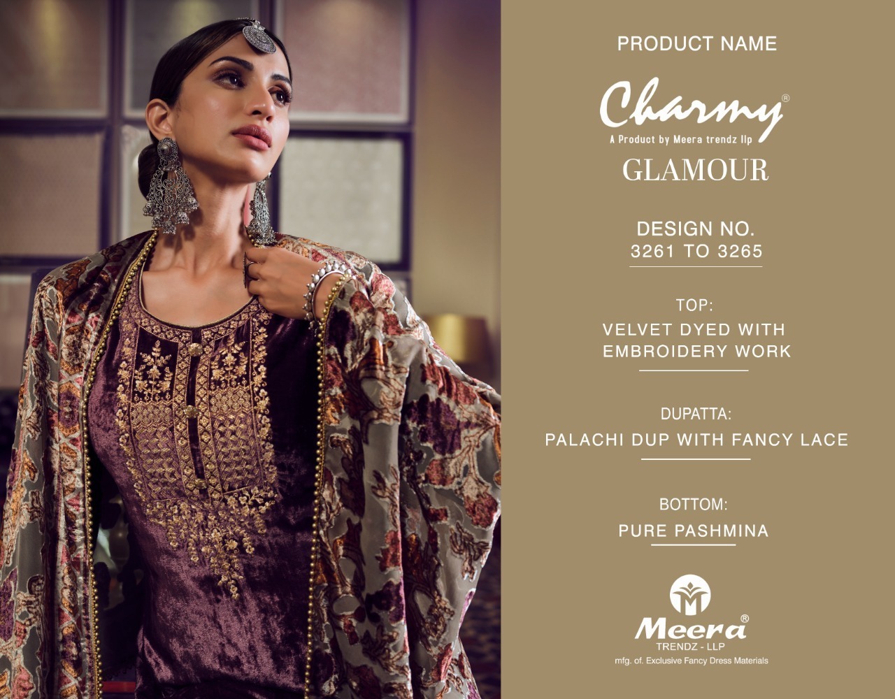 CHARMY-GLAMOUR-3261-TO-3265-VELVET-SUITS-WHOLESALER-SURAT-2