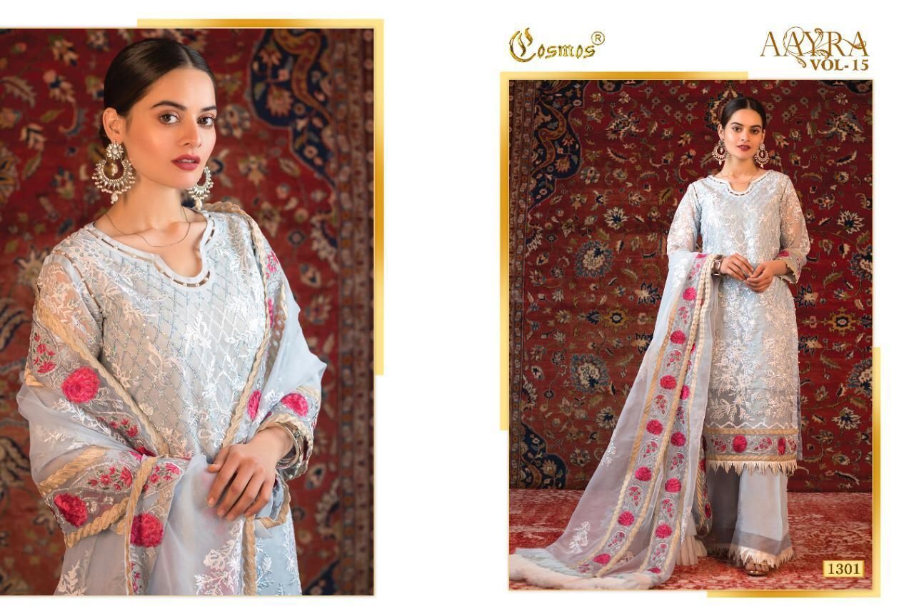 COSMOS-AAYRA-VOL-15-PAKISTANI-DRESS-MATERIAL-WHOLESALE-ONLINE-1