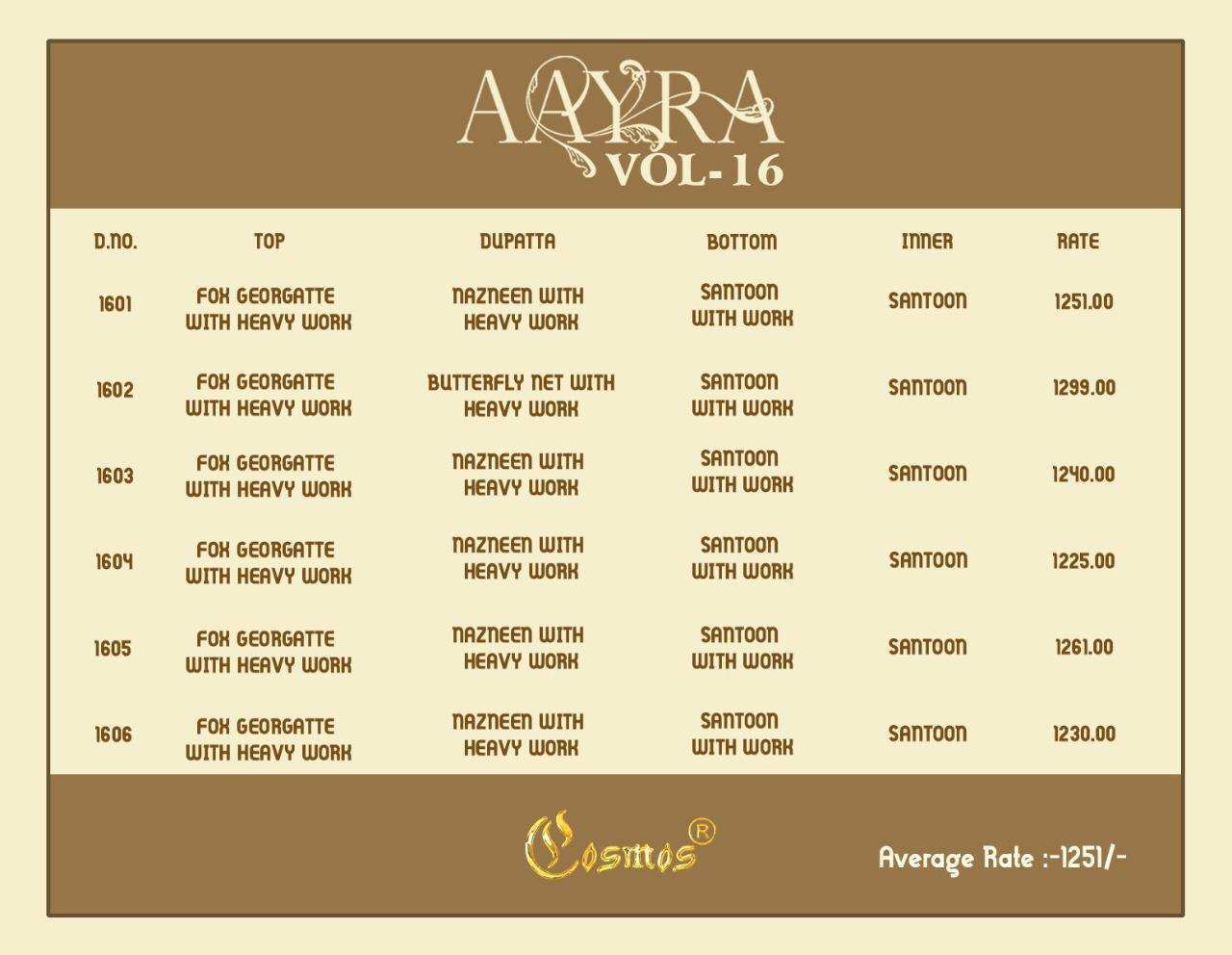 COSMOS-AAYRA-VOL-16-1601-1606-PAKISTANI-SUITS-WHOLESALER-8