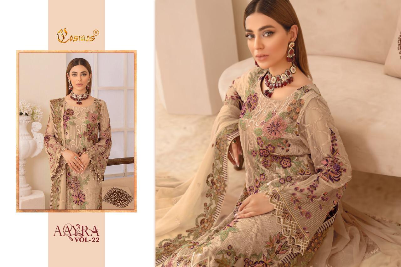COSMOS-AAYRA-VOL-22-FOUX-GEORGETTE-PAKISTANI-SUITS-WHOLESALER-SURAT-6
