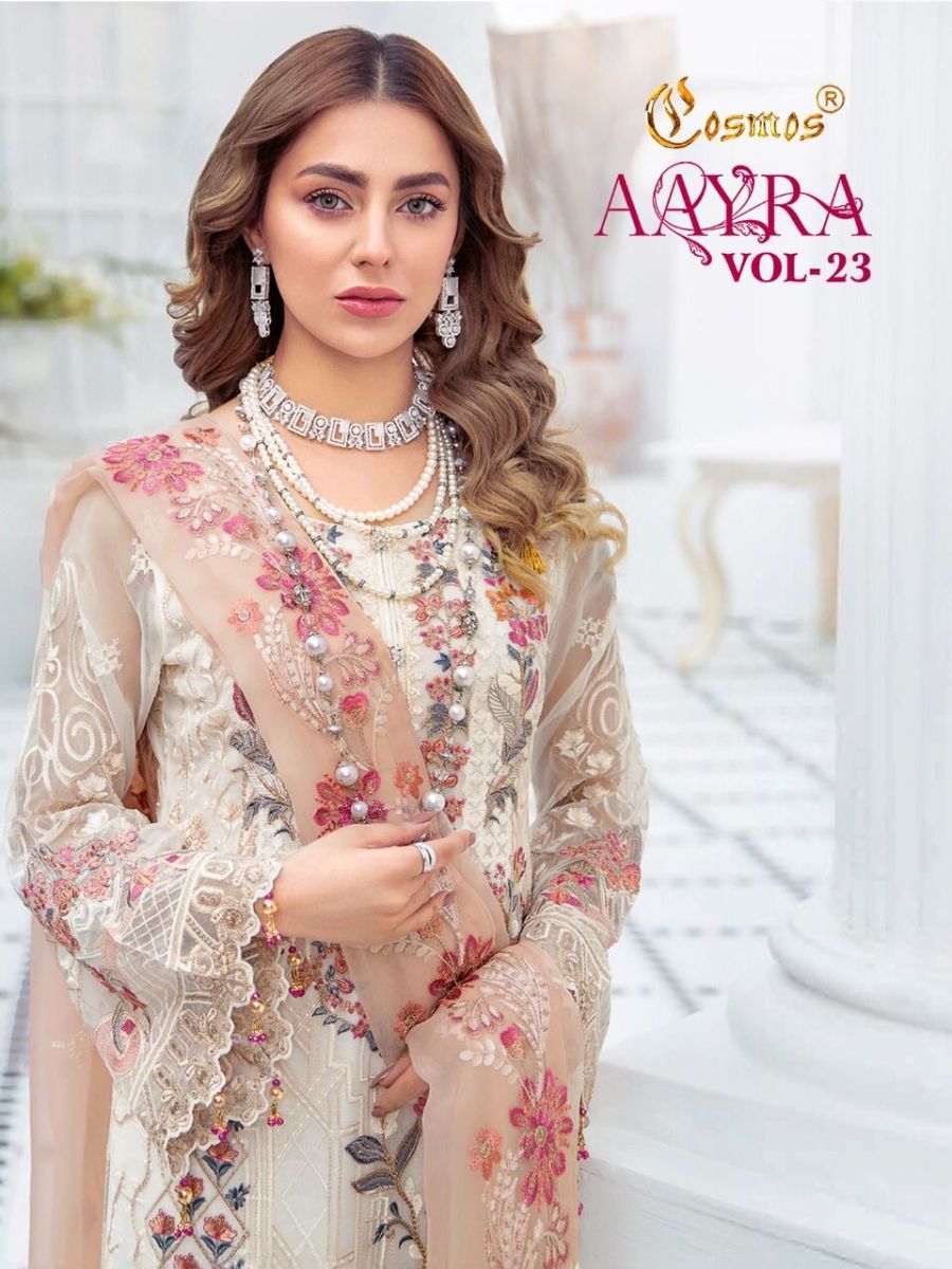 COSMOS-AAYRA-VOL-23-FOUX-GEORGETTE-PAKISTANI-SUITS-NEW-COLLECTION-2022-1