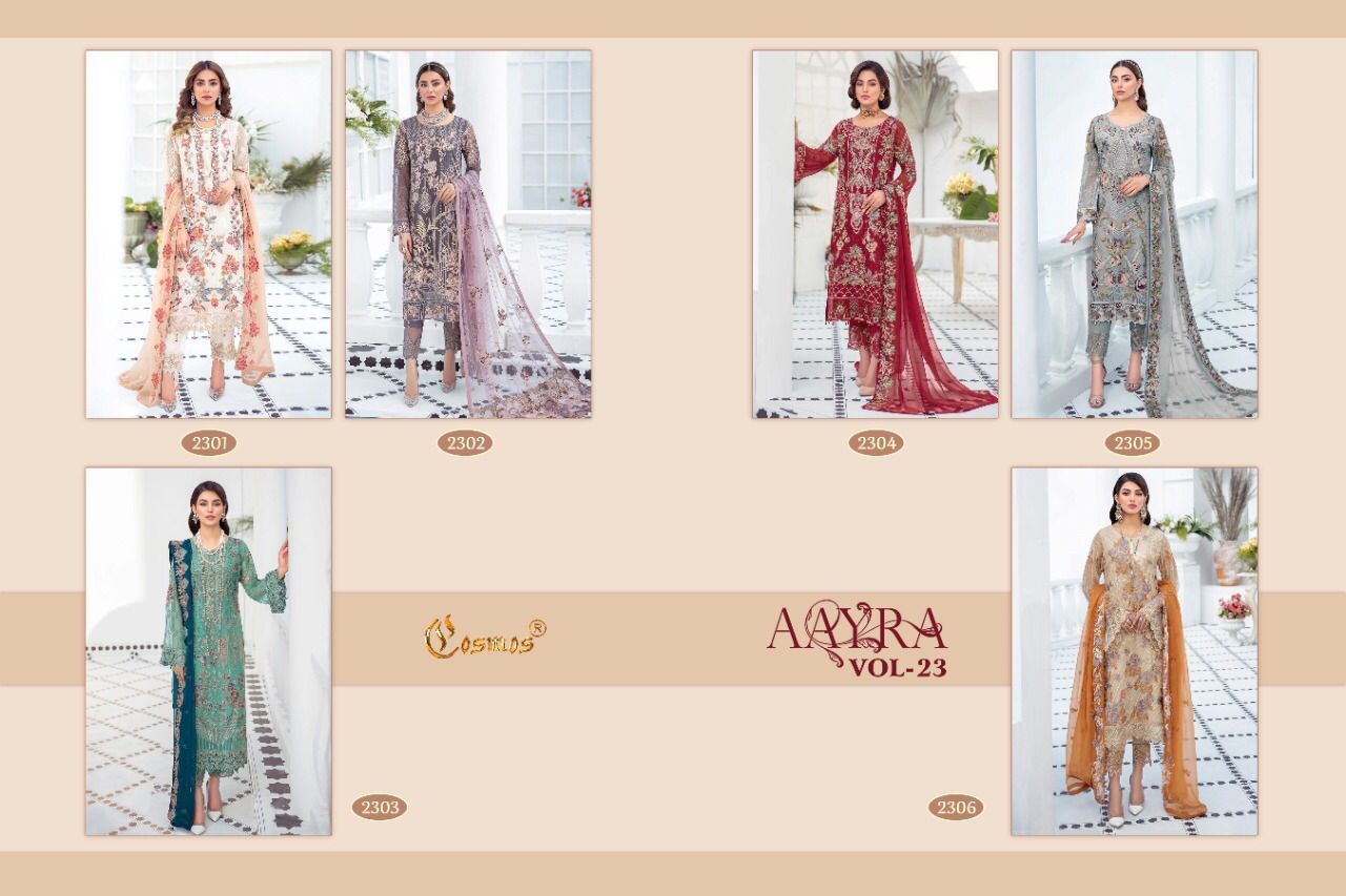 COSMOS-AAYRA-VOL-23-FOUX-GEORGETTE-PAKISTANI-SUITS-NEW-COLLECTION-2022-2