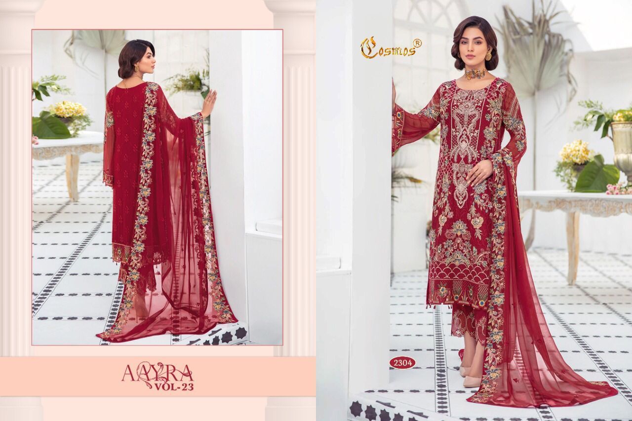 COSMOS-AAYRA-VOL-23-FOUX-GEORGETTE-PAKISTANI-SUITS-NEW-COLLECTION-2022-3