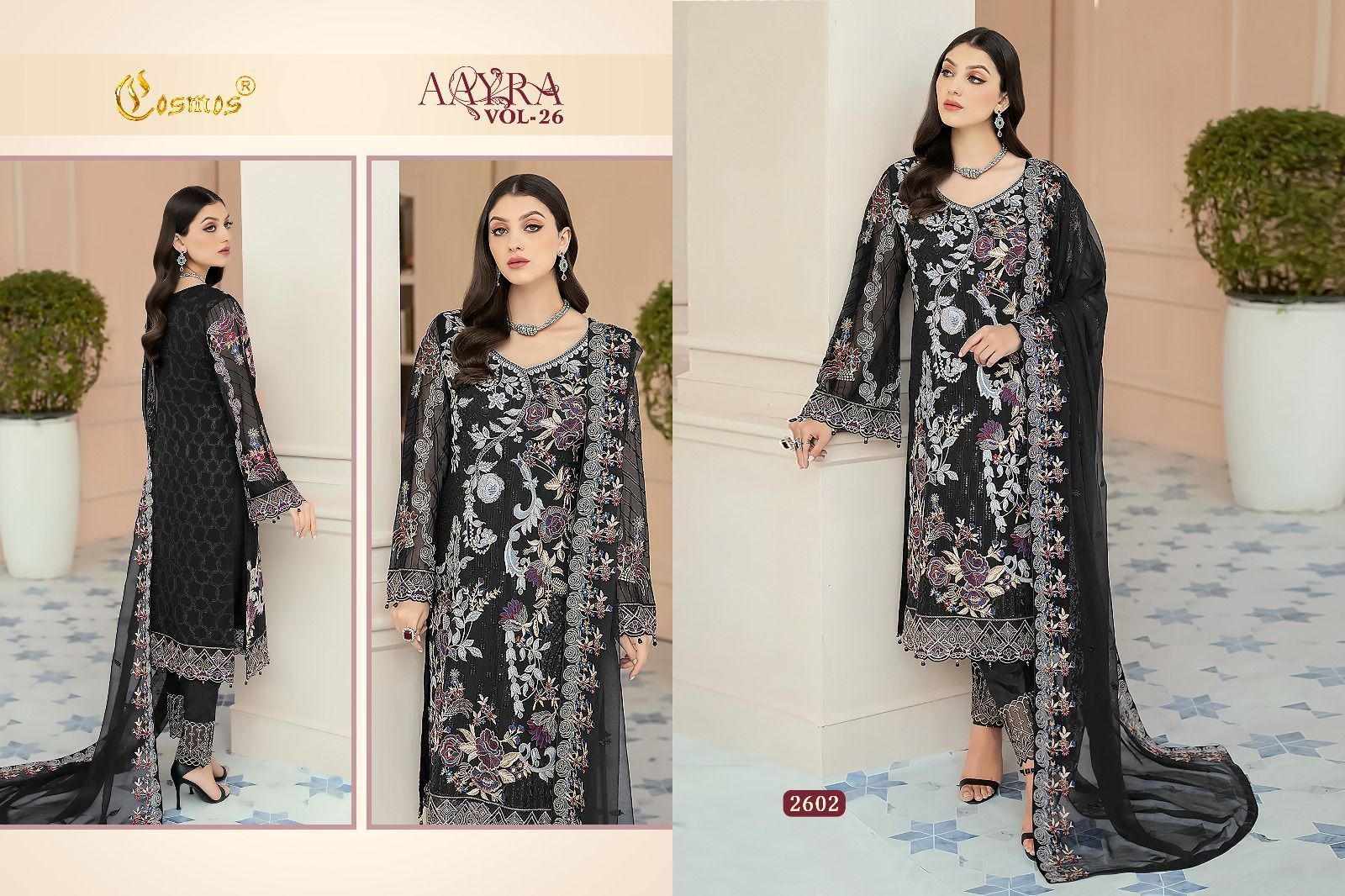 COSMOS-AAYRA-VOL-26-FOUX-GEORGETTE-PAKISTANI-SUITS-WHOLESALE-3