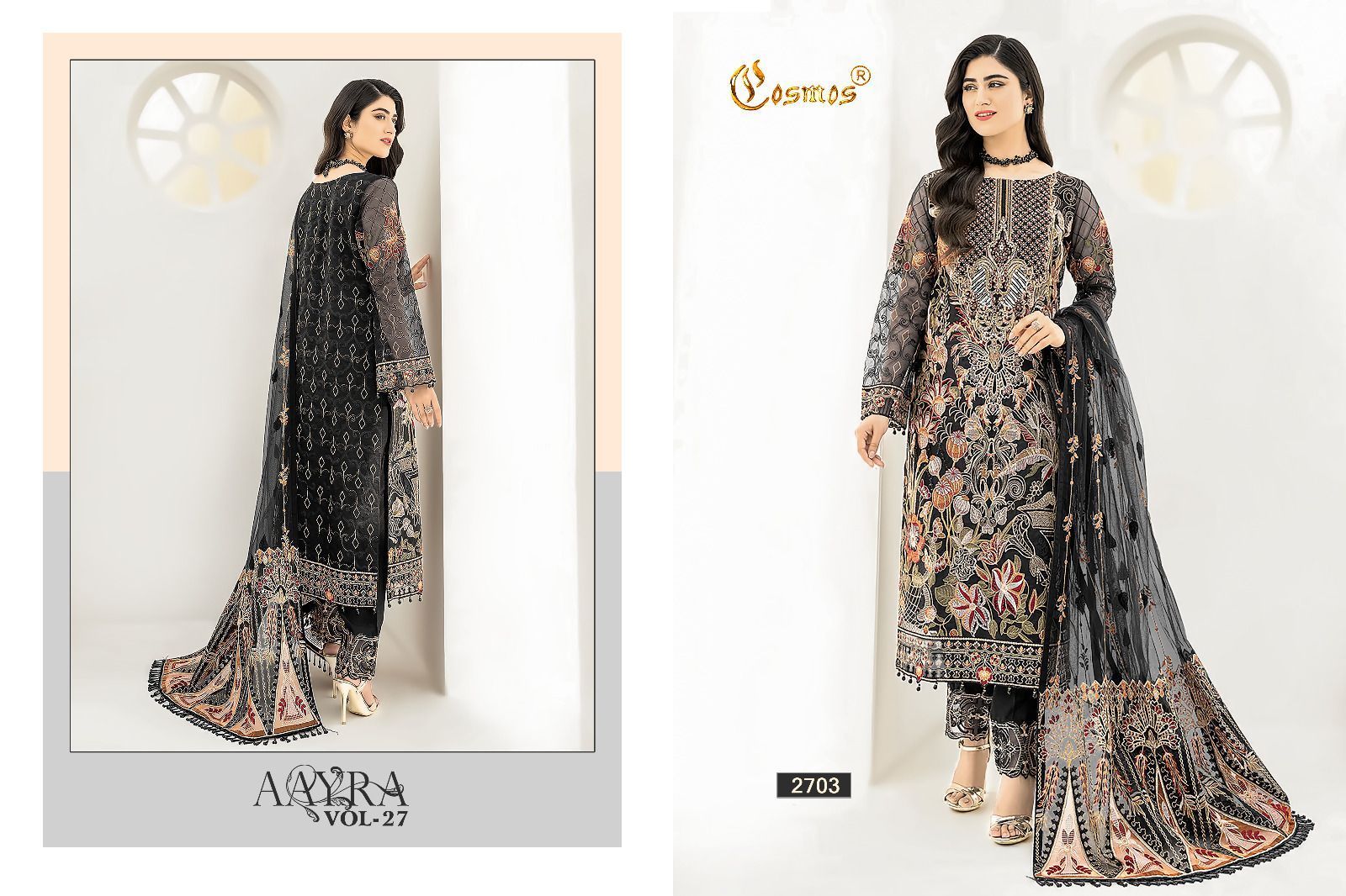 COSMOS-AAYRA-VOL-27-FOUX-GEORGETTE-EMBROIDERY-PAKISTANI-SUITS-WHOLESALE-4