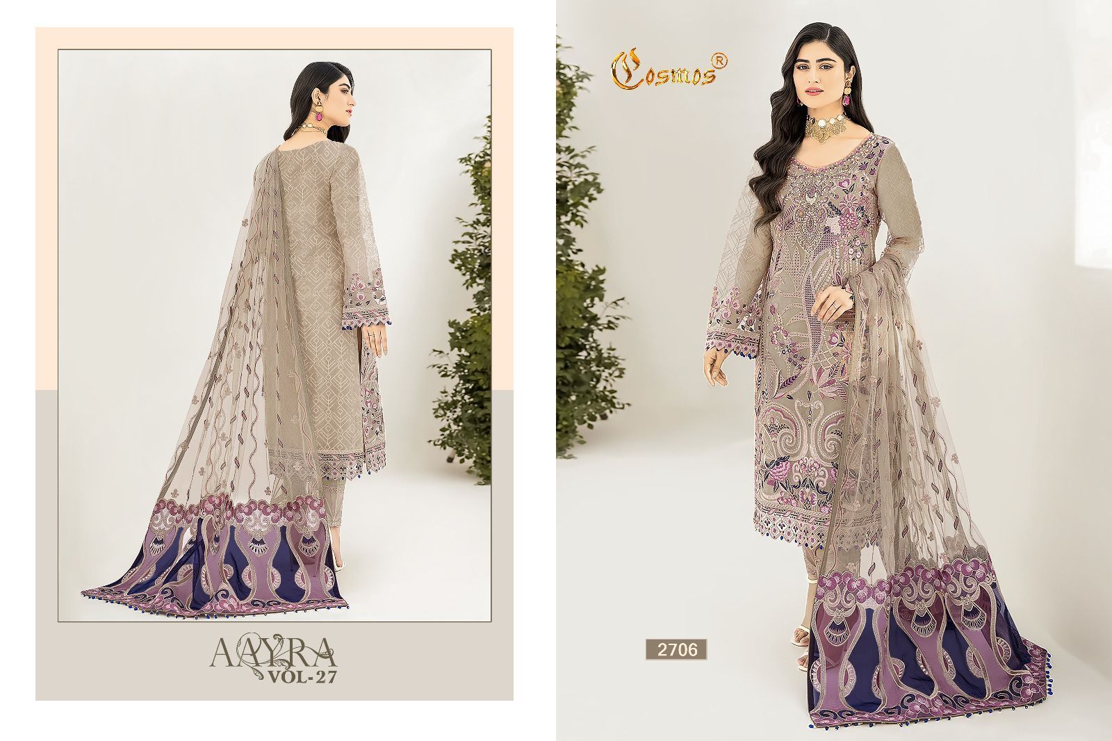 COSMOS-AAYRA-VOL-27-FOUX-GEORGETTE-EMBROIDERY-PAKISTANI-SUITS-WHOLESALE-7