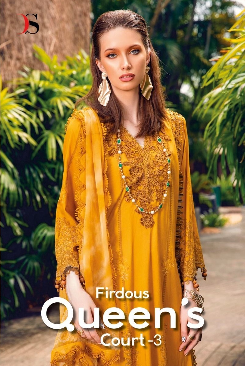 DEEPSY-FIRDOUS-QUEENS-COURT-3-COTTON-EMBROIDERY-SUITS-WHOLESALE-1