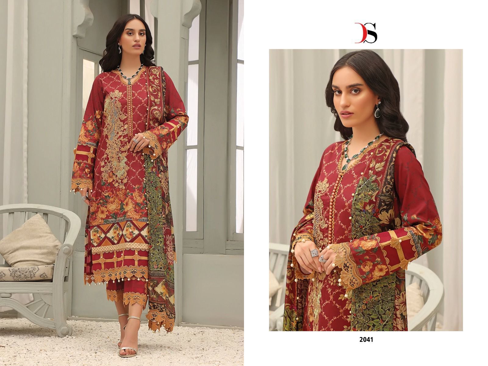 DEEPSY-FIRDOUS-QUEENS-COURT-3-COTTON-EMBROIDERY-SUITS-WHOLESALE-2