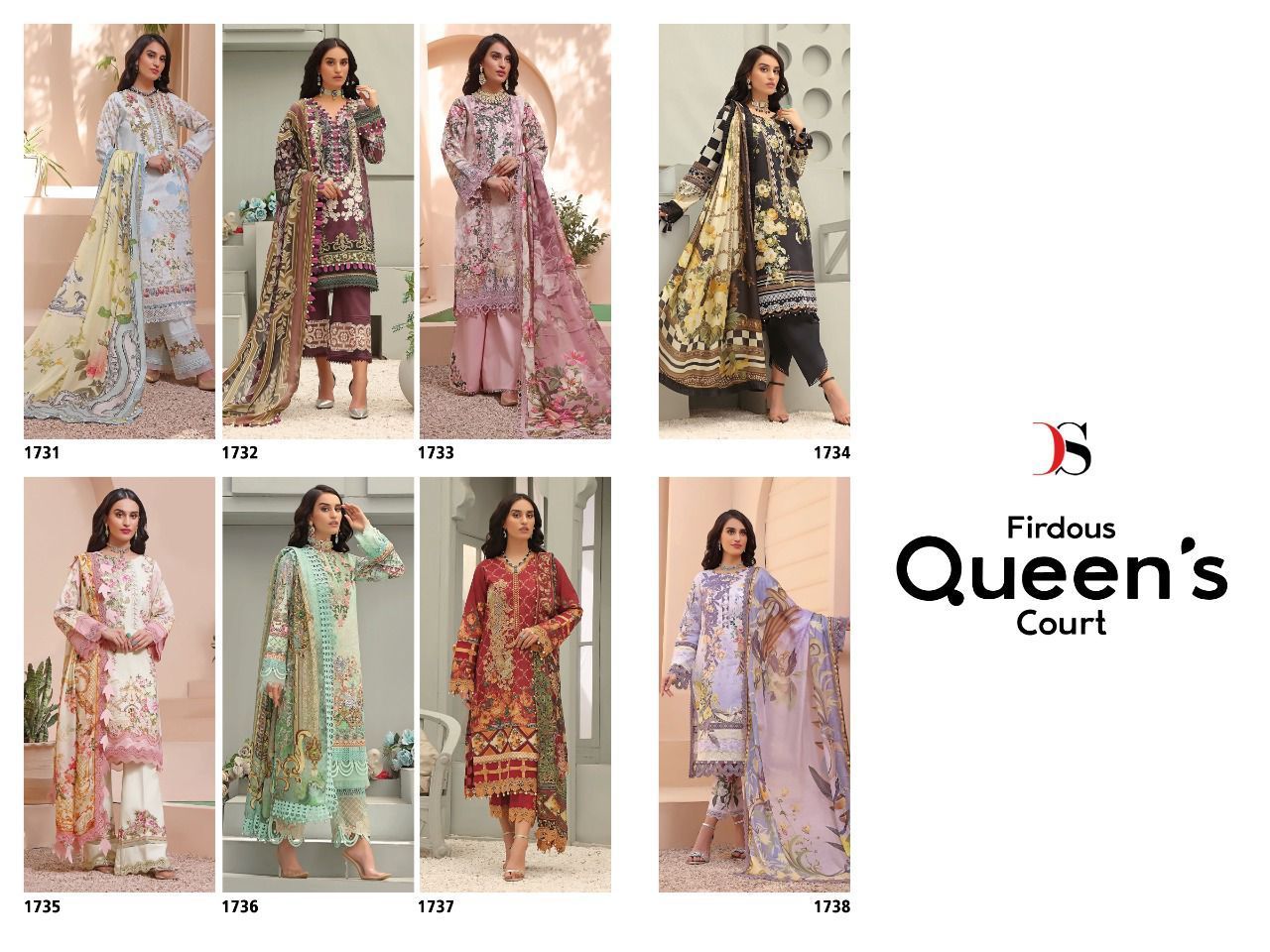 DEEPSY-FIRDOUS-QUEENS-COURT-COTTON-EMBOIDERY-PAKISTANI-SUITS-AT-SURAT-2