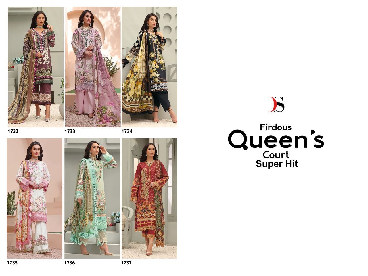 DEEPSY-FIRDOUS-QUEENS-COURT-SUPER-HIT-1732-TO-1737-SERIES-COTTON-EMROIDERY-SUITS-2