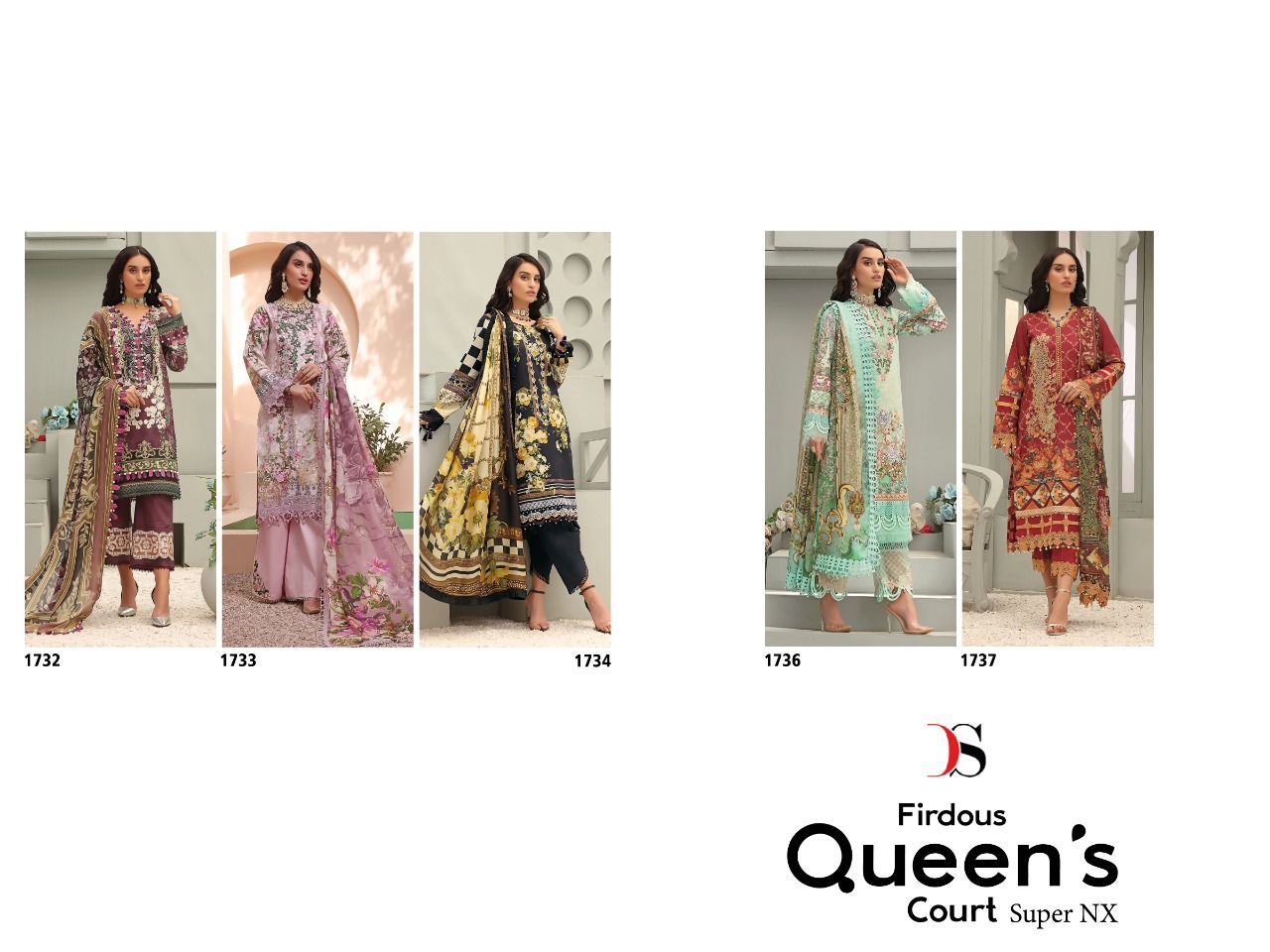 DEEPSY-FIRDOUS-QUEENS-COURT-SUPER-NX-PAKISTANI-SUITS-AT-SURAT-2