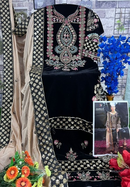 DEEPSY-MARIA-B-FESTIVE-EDITION-VELVET-EMBROIDERY-SALWAR-KAMEEZ-WHOLESALER-2