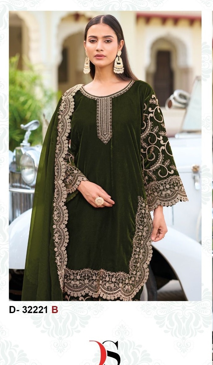 DEEPSY-SUITS-D-32221-VELVET-EMBROIDERY-SUITS-SUPPLIER-1-Copy