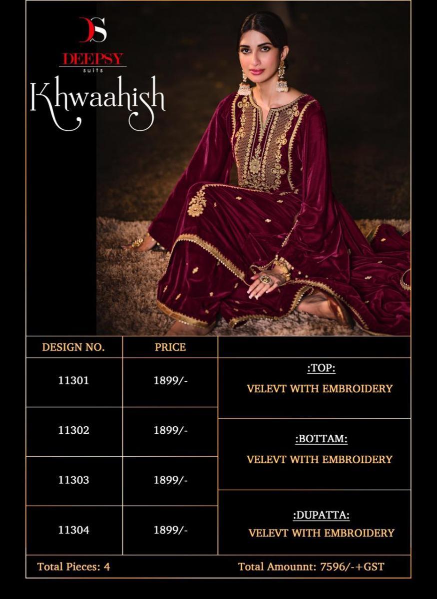 DEEPSY-SUITS-KHWAAHISH-11301-TO-11304-PURE-VELVET-HEAVY-EMBROIDERY-SUITS-AT-WHOLESALE-1