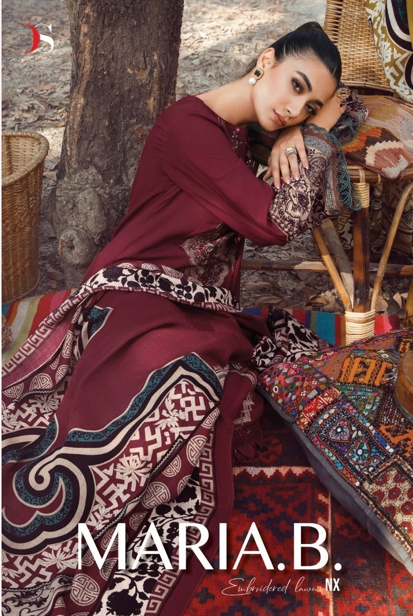 DEEPSY-SUITS-MARIA-B-EMBROIDERED-LAWN-NX-COTTON-PAKISTANI-SUITS-SURAT-1