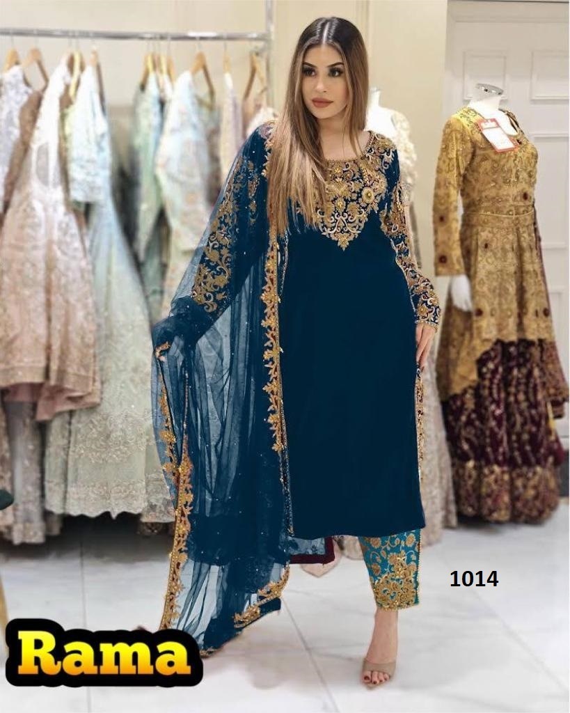 DHK-1014-RAMA-READYMADE-VELVET-SUITS-WHOLESALER-1