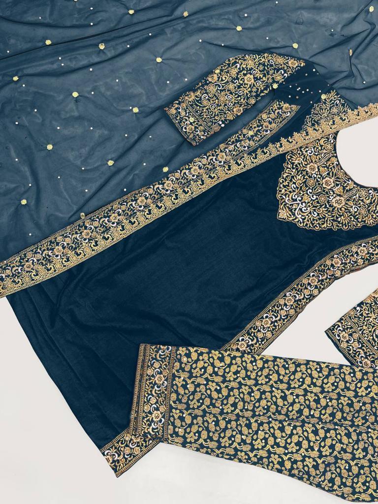 DHK-1014-RAMA-READYMADE-VELVET-SUITS-WHOLESALER-3