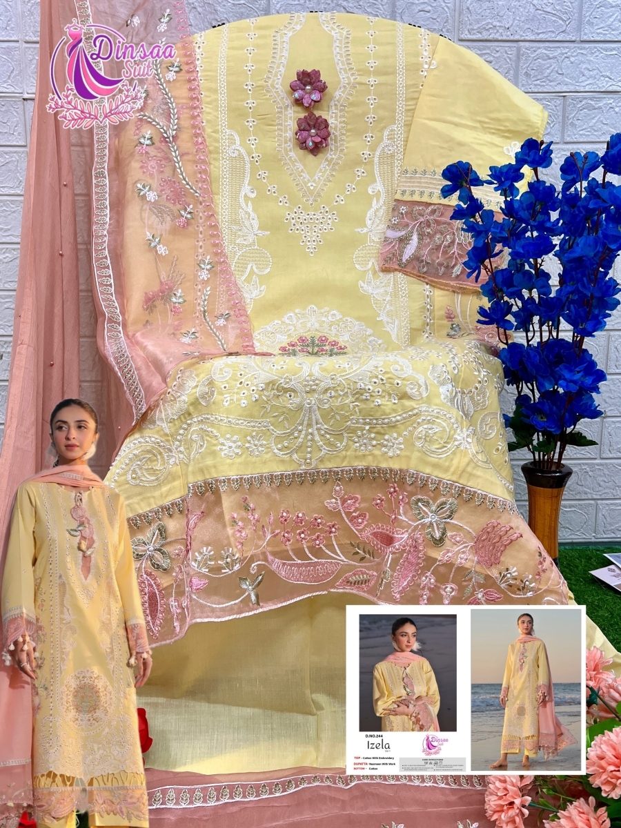 DINSAA-SUIT-244-IZELA-VOL-1-COTTON-SALWAR-SUITS-2