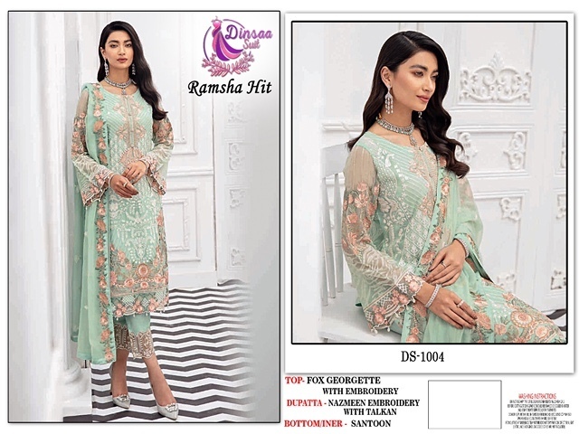 DINSAA-SUIT-RAMSHA-HIT-FOUX-GEORGETTE-PAKISTANI-SUITS-CATALOGUE-2