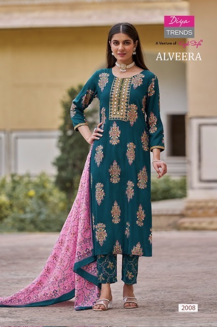 DIYA-TRENDS-ALVEERA-RAYON-KURTI-WITH-PANT-DUPATTA-WHOLESALER-IN-SURAT-8
