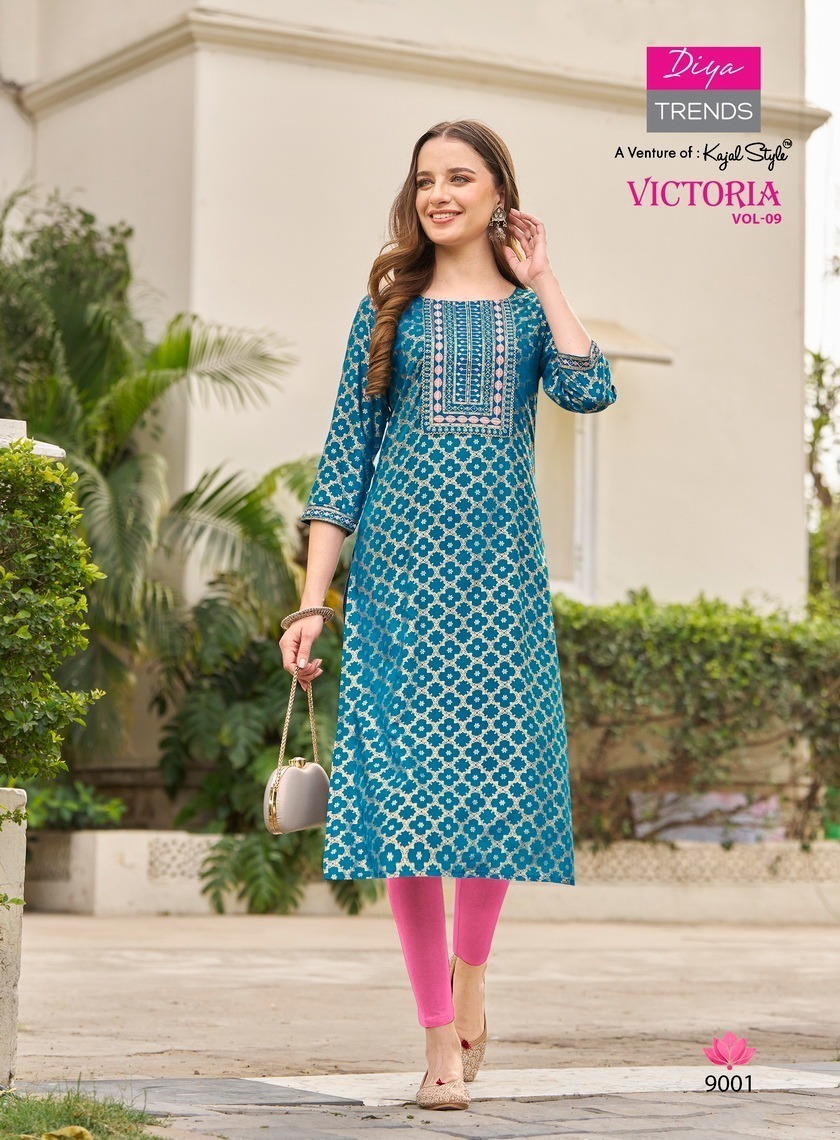 DIYA-TRENDS-VICTORIA-VOL-9-RAYON-KURTIS-CATALOGUE-WHOLESALER-IN-SURAT-2