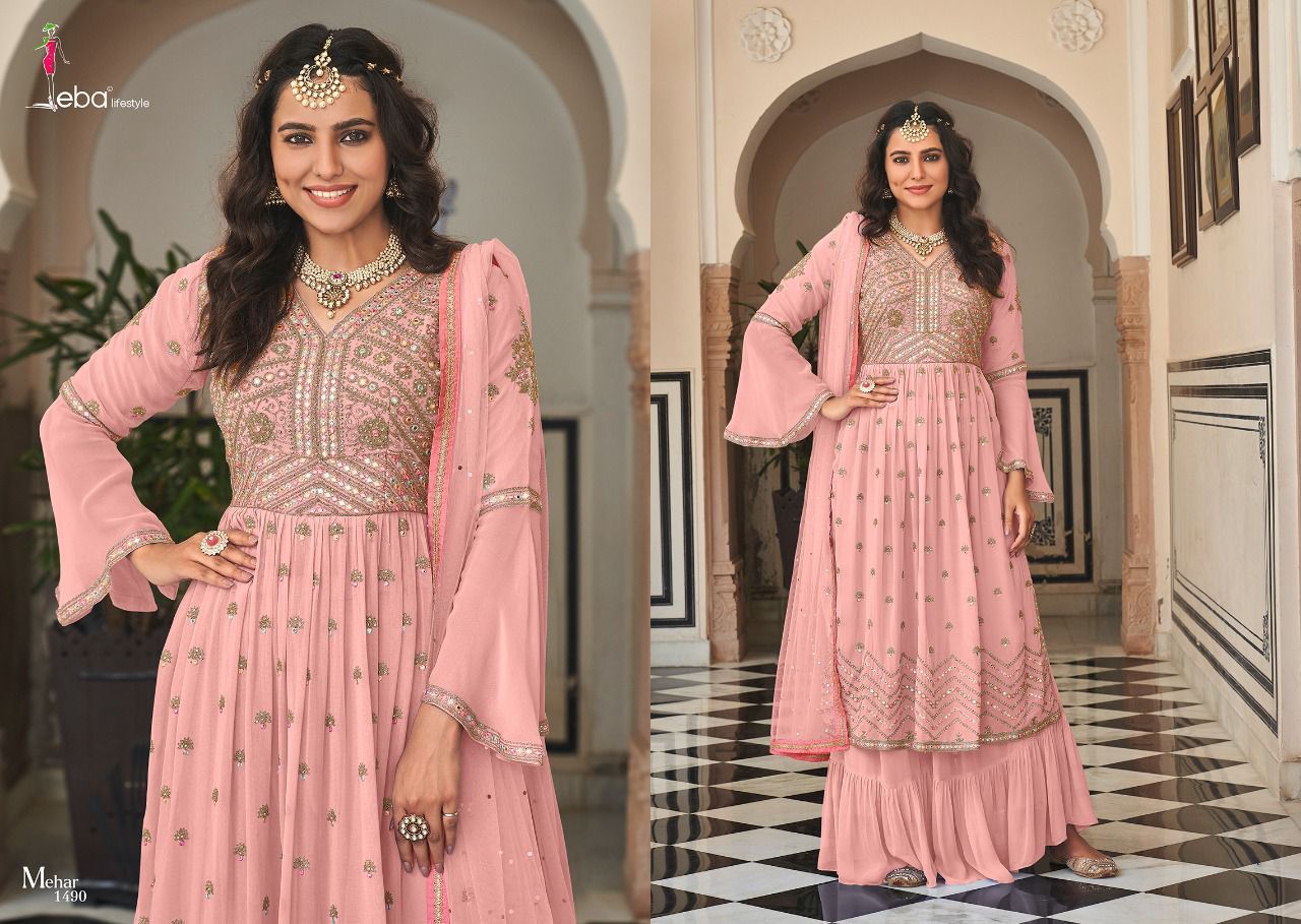 EBA-LIFESTYLE-MEHAR-VOL-2-FOUX-GEORGETTE-SALWAR-SUITS-AT-SURAT-4