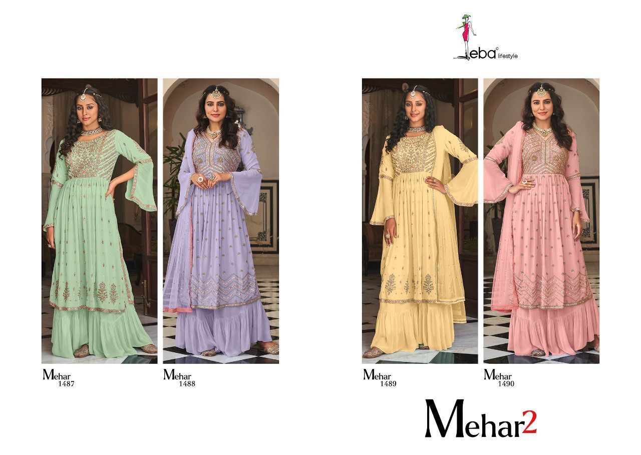 EBA-LIFESTYLE-MEHAR-VOL-2-FOUX-GEORGETTE-SALWAR-SUITS-AT-SURAT-8