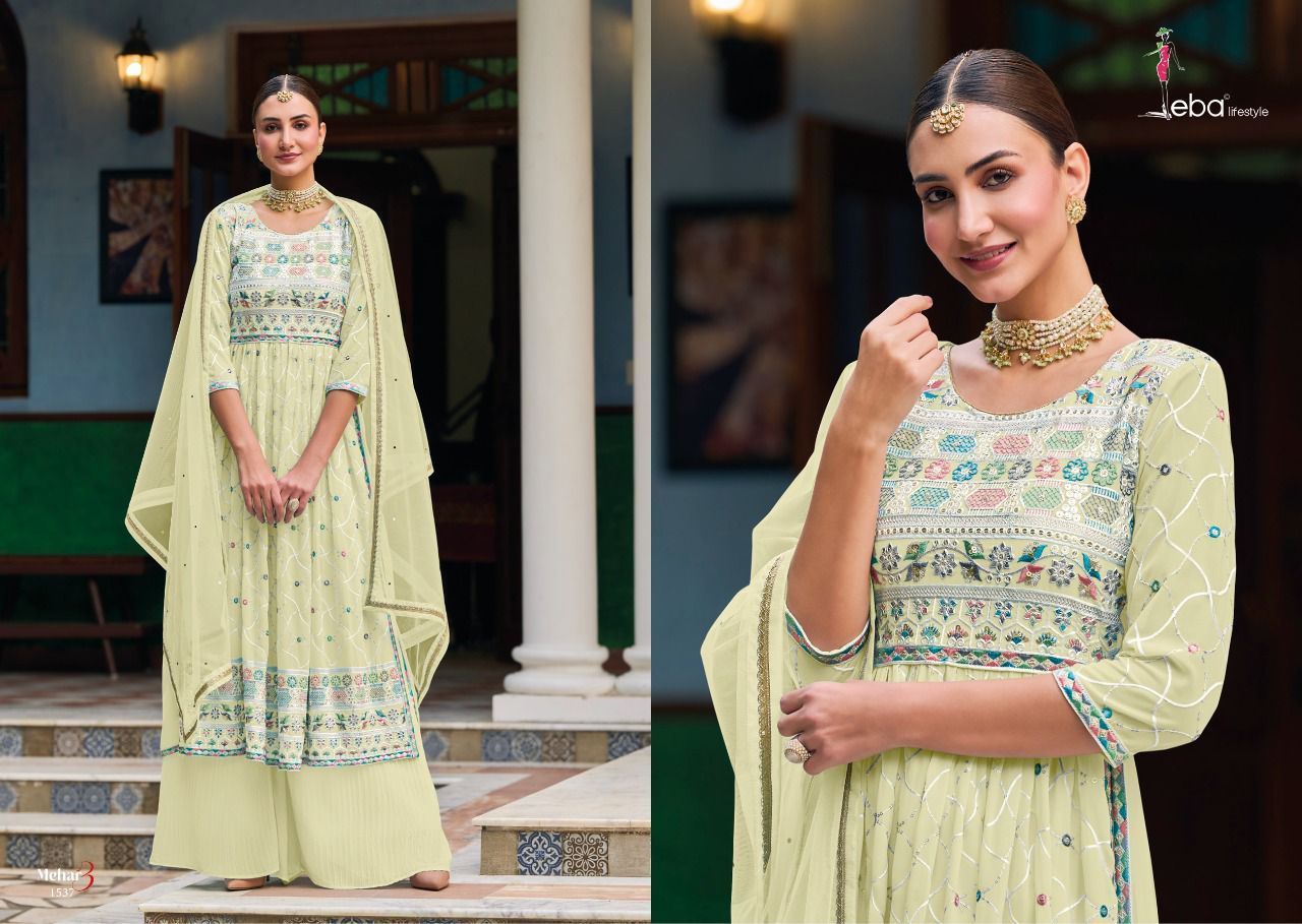 EBA-LIFESTYLE-MEHAR-VOL-3-FOUX-GEORGETTE-EMBROIDERY-SUITS-WHOLESALE-2