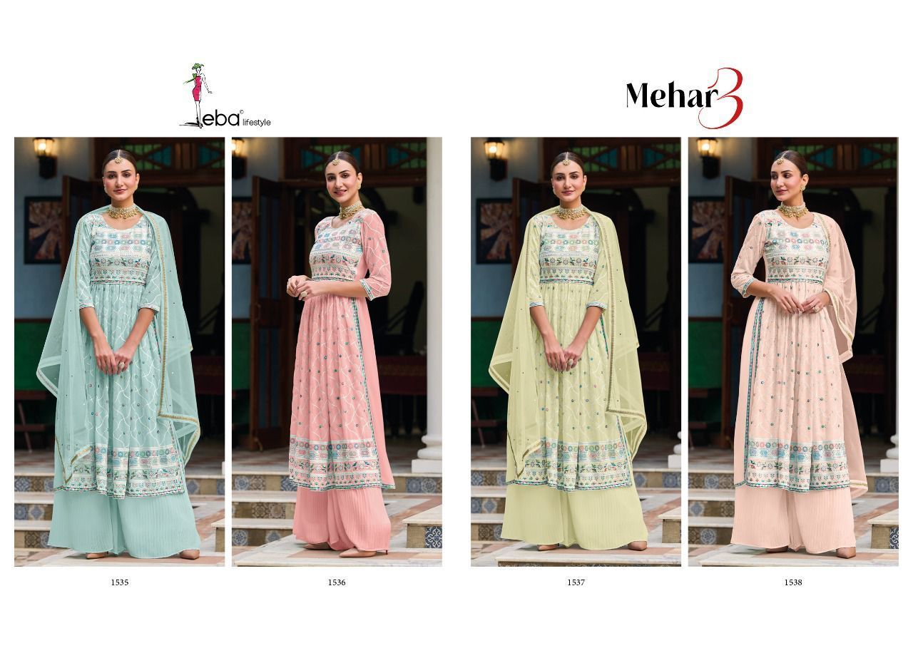 EBA-LIFESTYLE-MEHAR-VOL-3-FOUX-GEORGETTE-EMBROIDERY-SUITS-WHOLESALE-3