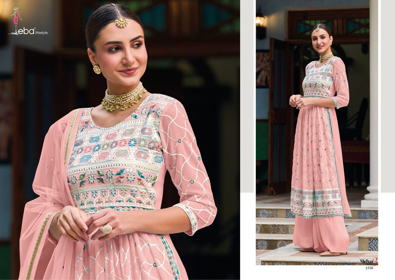 EBA-LIFESTYLE-MEHAR-VOL-3-FOUX-GEORGETTE-EMBROIDERY-SUITS-WHOLESALE-6