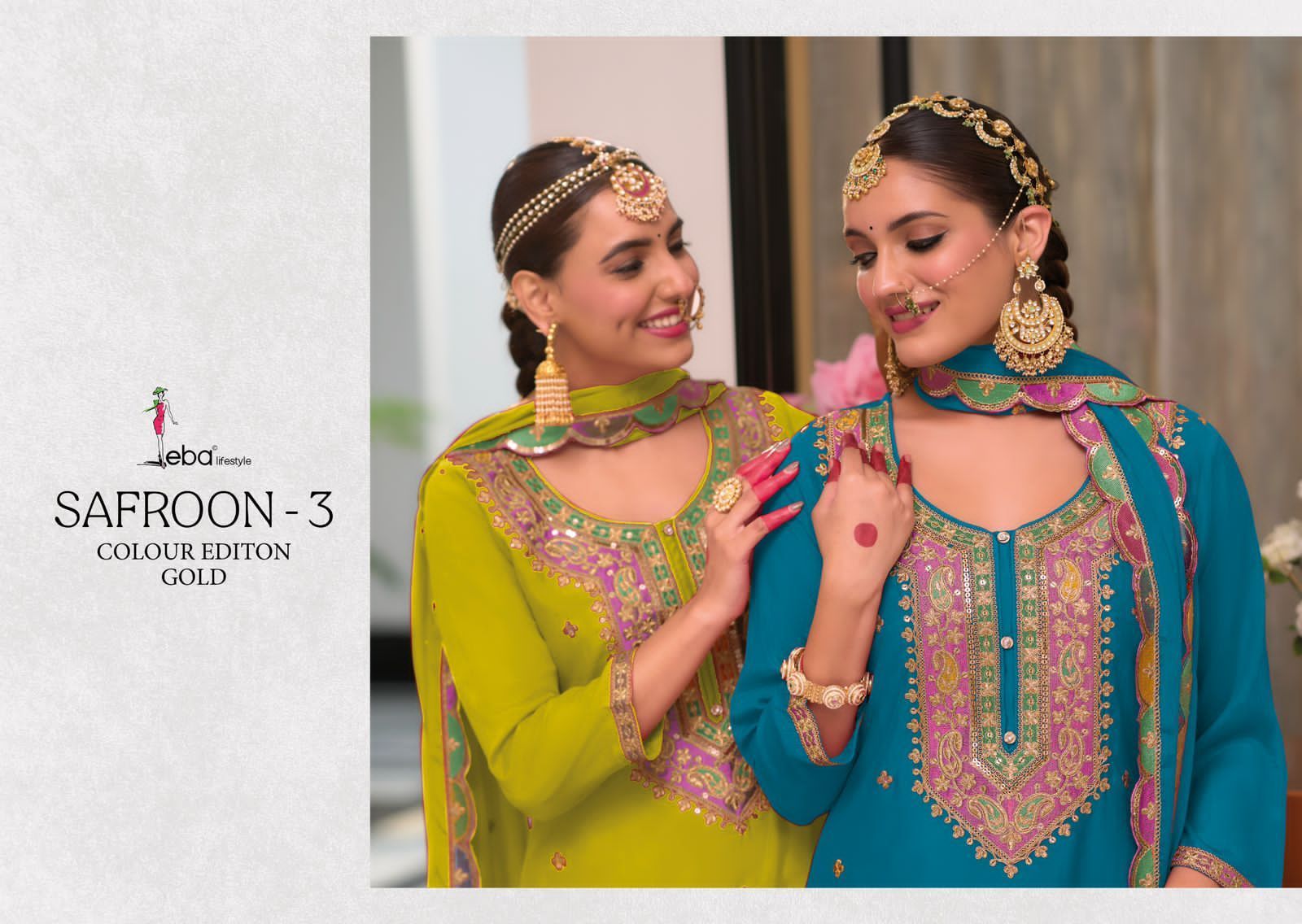 EBA-LIFESTYLE-SAFROON-VOL-3-COLOUR-EDITION-GOLD-READYMADE-SUITS-1