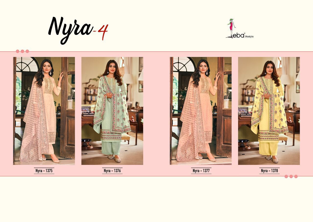 EBA-NAYRA-VOL-4-VISCOSE-ORGANZA-SALWAR-SUITS-WHOLESALER-SURAT-1