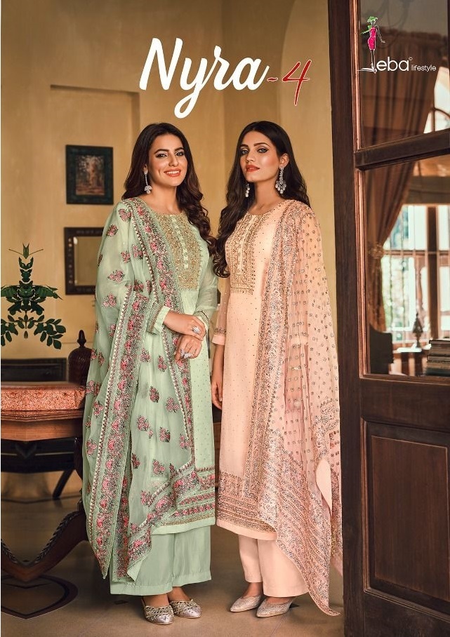 EBA-NAYRA-VOL-4-VISCOSE-ORGANZA-SALWAR-SUITS-WHOLESALER-SURAT-2