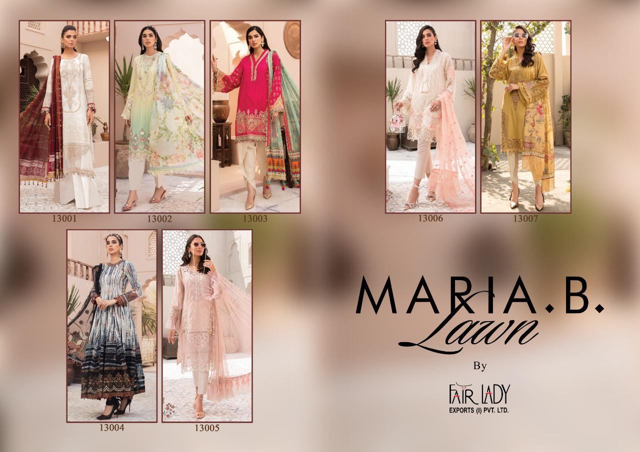 FAIR-LADY-MARIA-B-LAWN-13001-13007-PAKISTANI-SUITS-LATEST-CATALOGUE-9