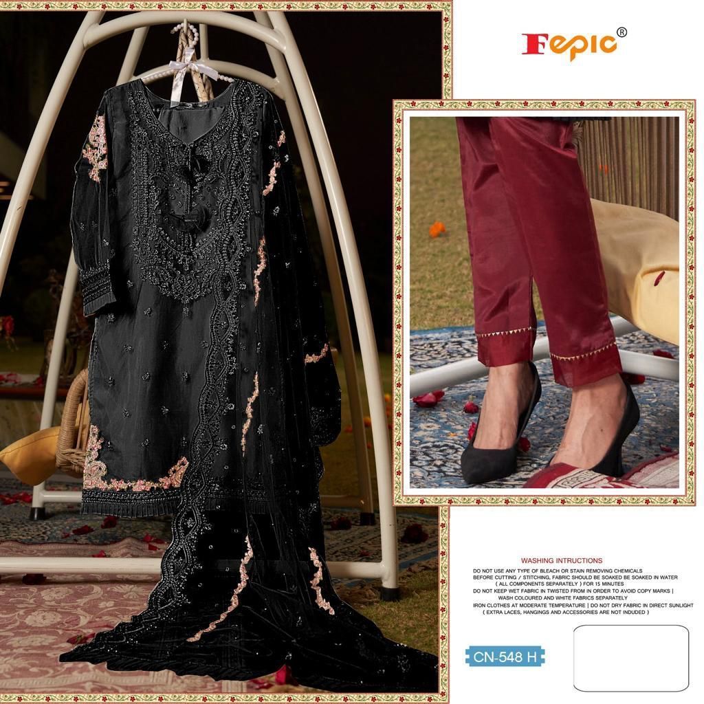 FEPIC-CRAFTED-NEEDLE-548-SERIES-KURTI-PANT-WITH-DUPATTA-WHOLESALER-SURAT-1