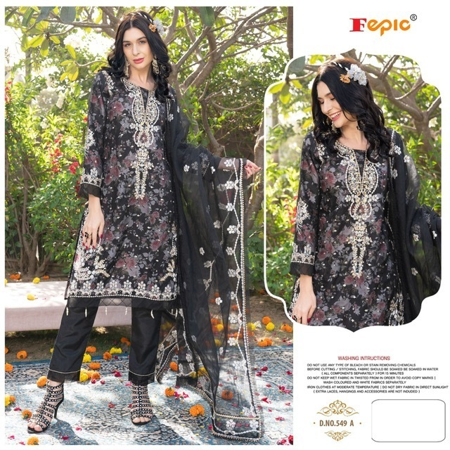 FEPIC-CRAFTED-NEEDLE-549-SERIES-KURTI-PANT-WITH-DUPATTA-WHOLESALER-SURAT-1