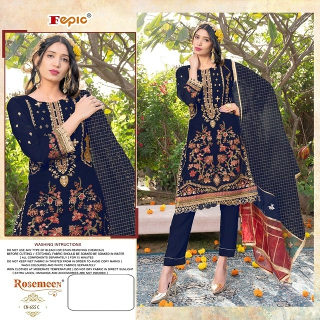 FEPIC-CRAFTED-NEEDLE-655-SERIES-PAKISTANI-KURTI-PANT-WITH-DUPATTA-WHOLESALER-2