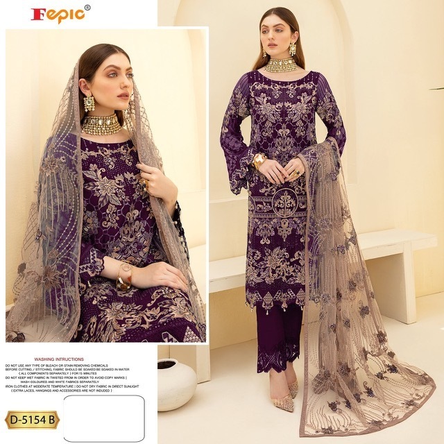 FEPIC-ROSEMEEN-5154-GEORGETTE-WITH-EMBOIRDERY-PAKISTANI-SUITS-4