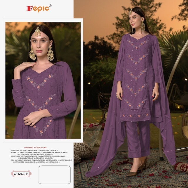 FEPIC-ROSEMEEN-C-1263-SERIES-GEORGETTE-PAKISTANI-SUITS-AT-SURAT-3