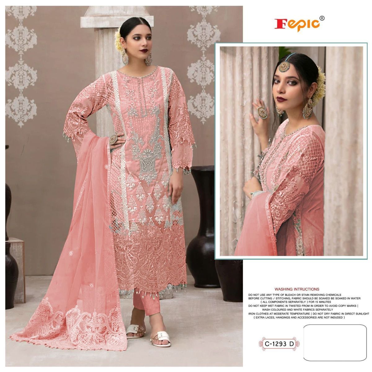 FEPIC-ROSEMEEN-C-1293-ORGANZA-PAKISTANI-SUITS-WHOLESALER-SURAT-4