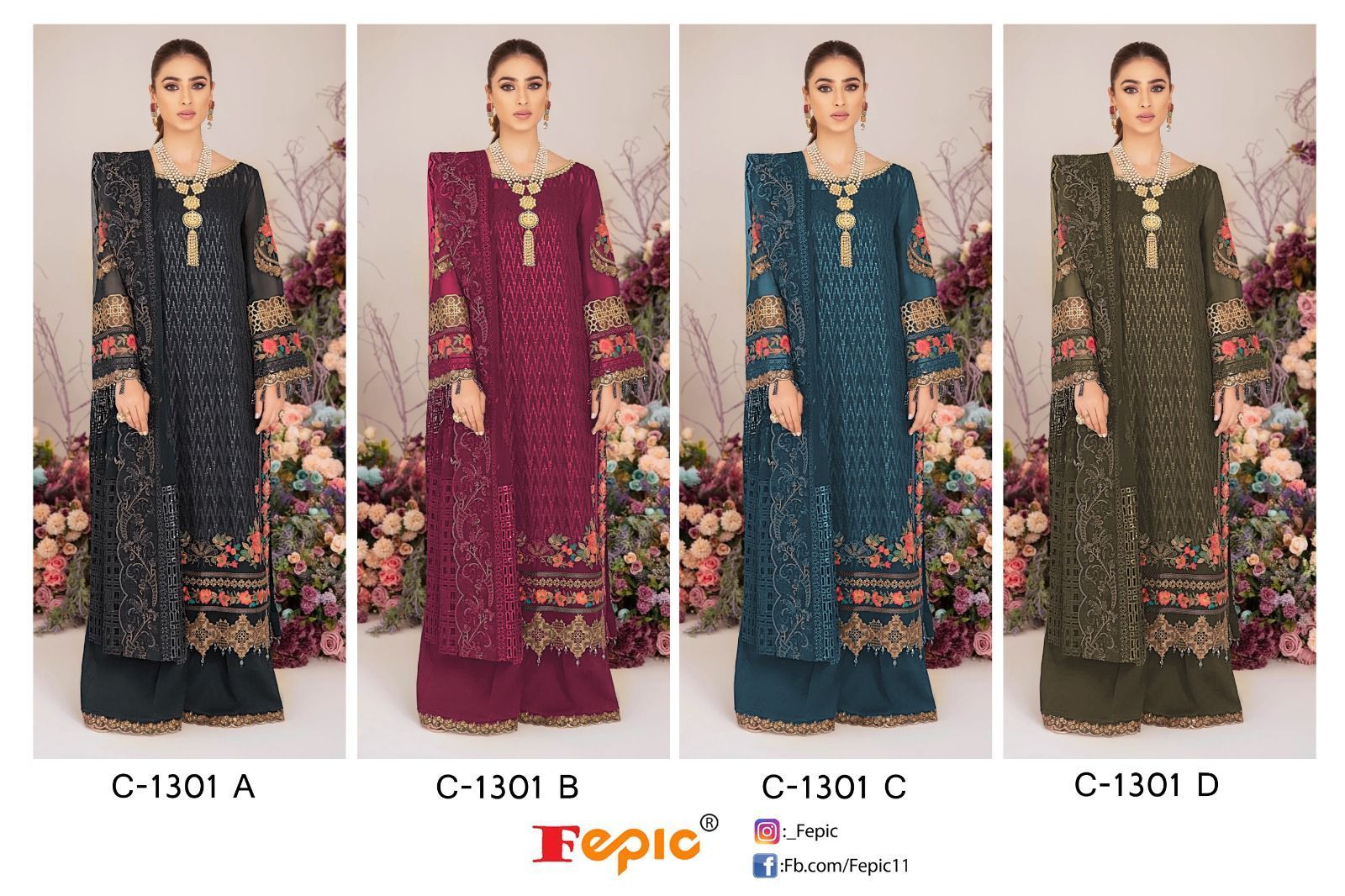 FEPIC-ROSEMEEN-C-1301-GEORGETTE-PAKISTANI-SUITS-WHOLESALE-9