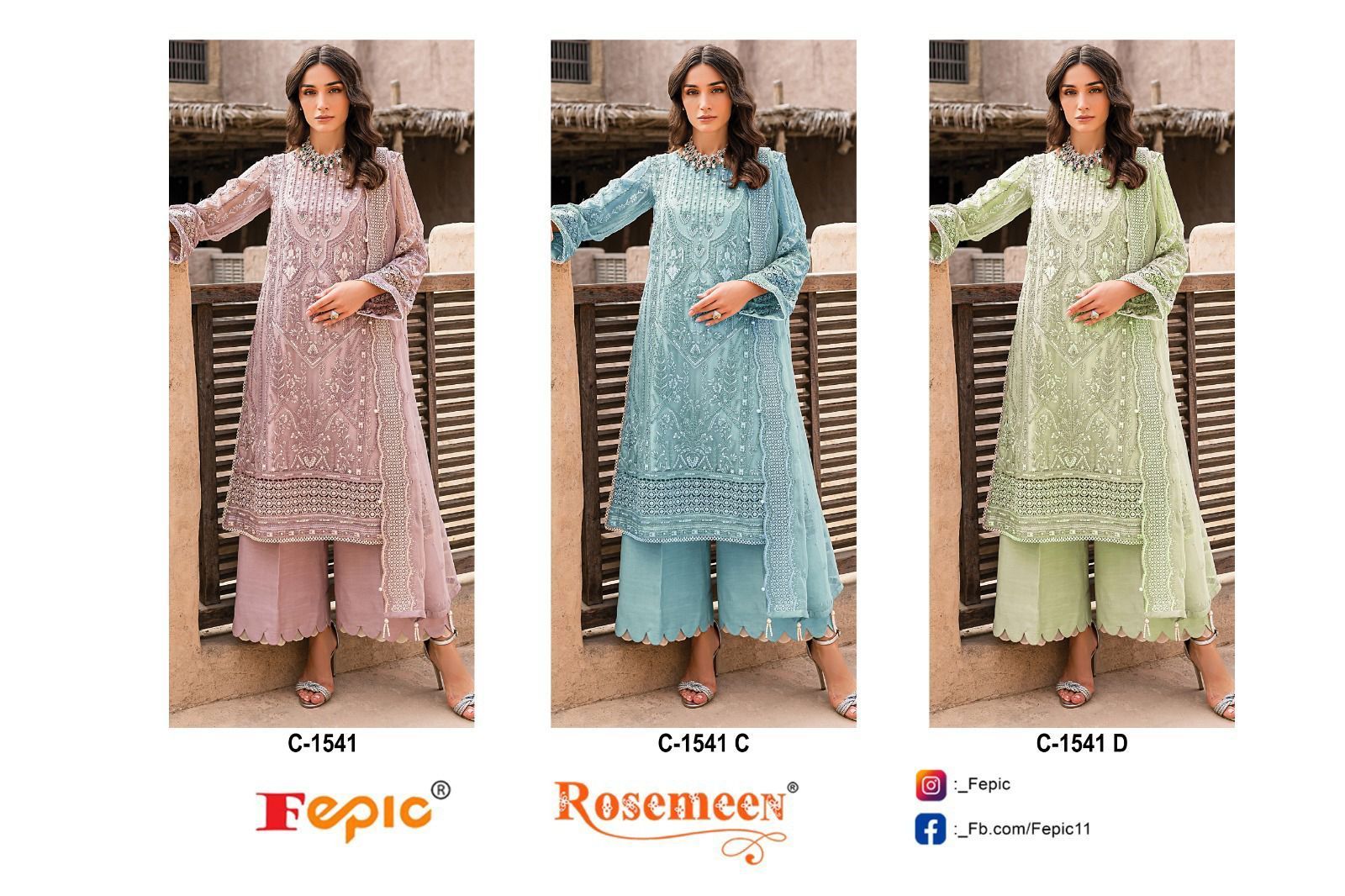 FEPIC-ROSEMEEN-C-1541-ORGANZA-EMBROIDERY-PAKISTANI-SUITS-WHOLESALE-4