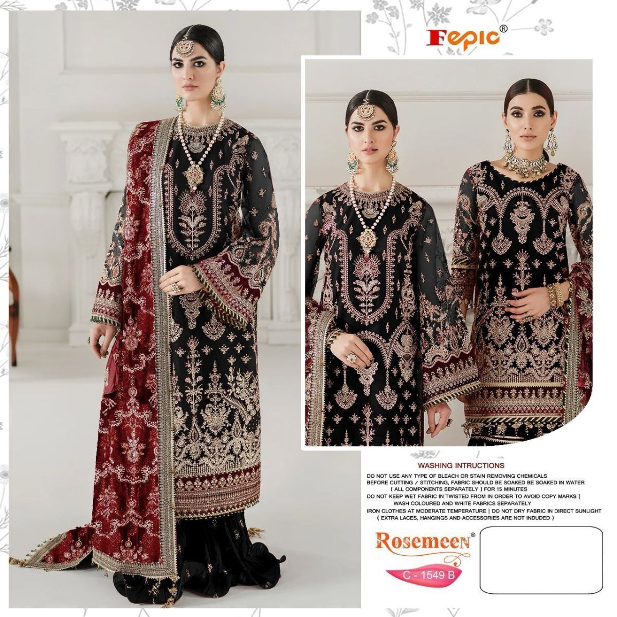 FEPIC-ROSEMEEN-C-1549-PAKISTANI-ORGANZA-SALWAR-KAMEEZ-WHOLESALER-2