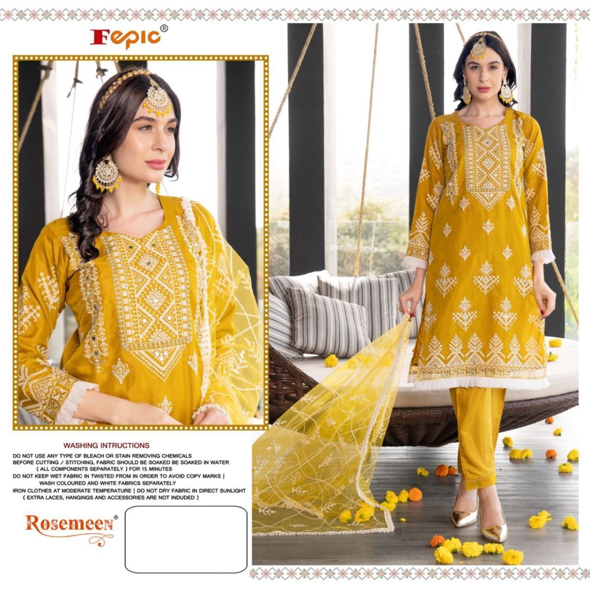 FEPIC-ROSEMEEN-C-1576-ORGANZA-PAKISTANI-SUITS-WHOLESALER-SURAT-4