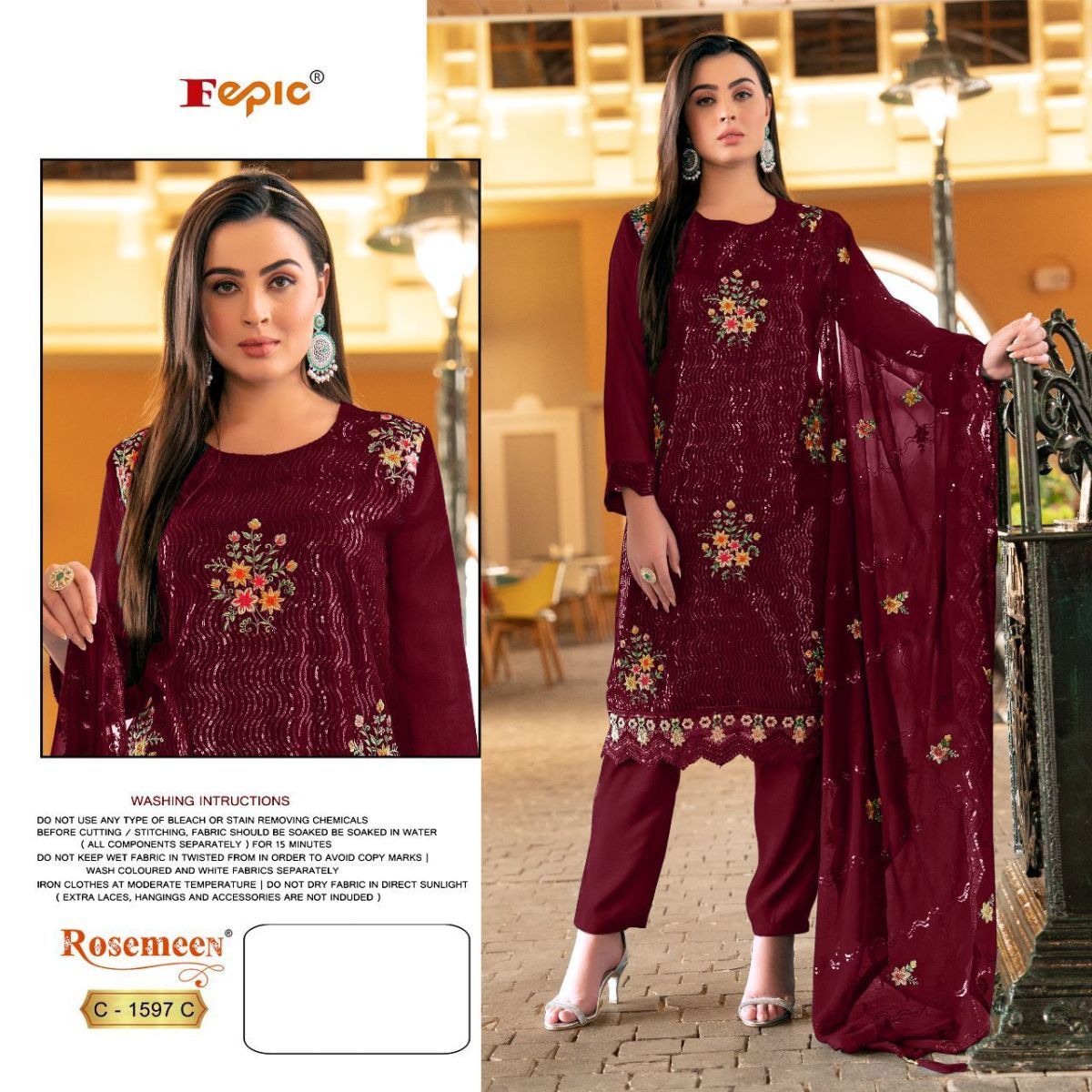 FEPIC-ROSEMEEN-C-1597-GEORGETTE-PAKISTANI-SUITS-ONLINE-SUPPLIER-3