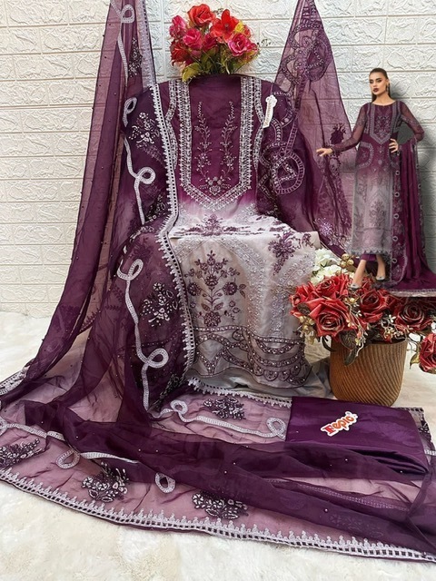 FEPIC-ROSEMEEN-C-1648-ORGANZA-PAKISTANI-SALWAR-SUITS-SUPPLIER-IN-SURAT-3